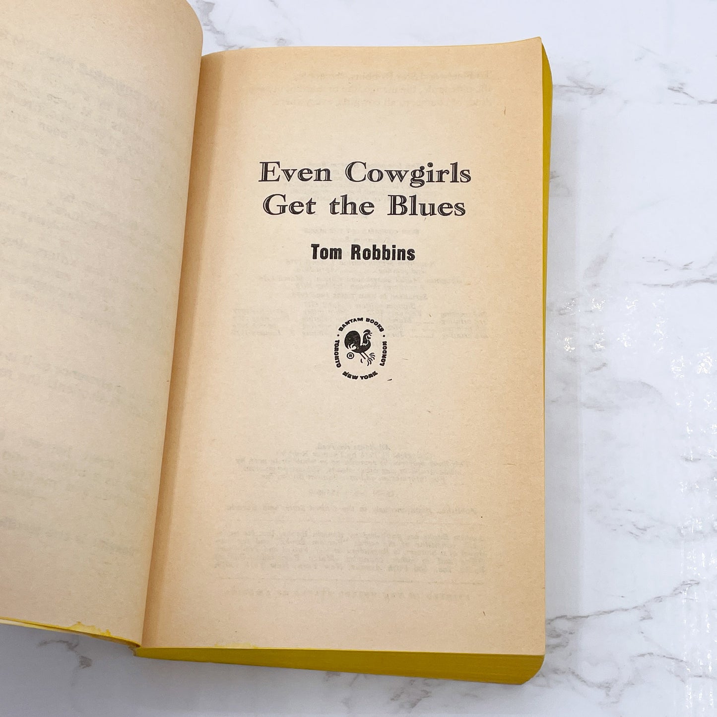 Even Cowgirls Get the Blues by Tom Robbins [1979 PAPERBACK] • Ballantine