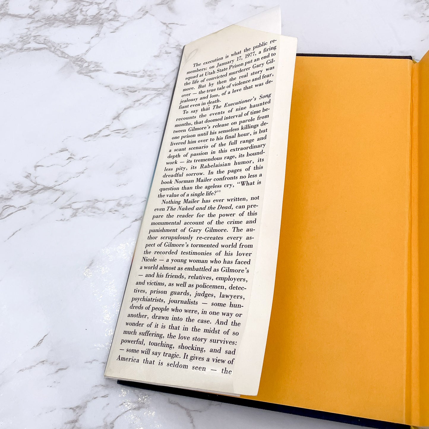 The Executioner's Song by Norman Mailer [FIRST EDITION • FIRST PRINTING] 1979 • Little Brown & Co.