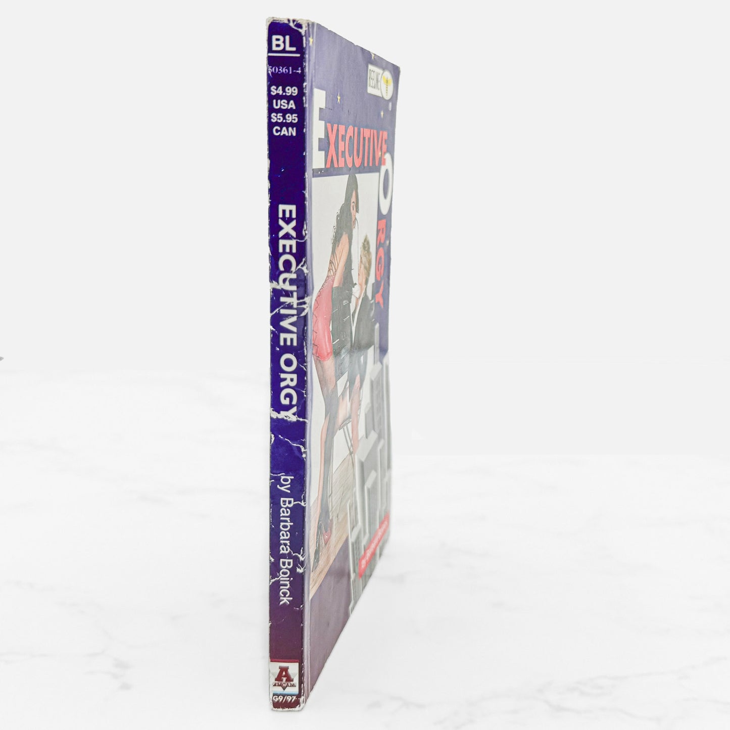 Executive Orgy by Barbara Boinck [SLEAZE PAPERBACK] 1997 • Beeline