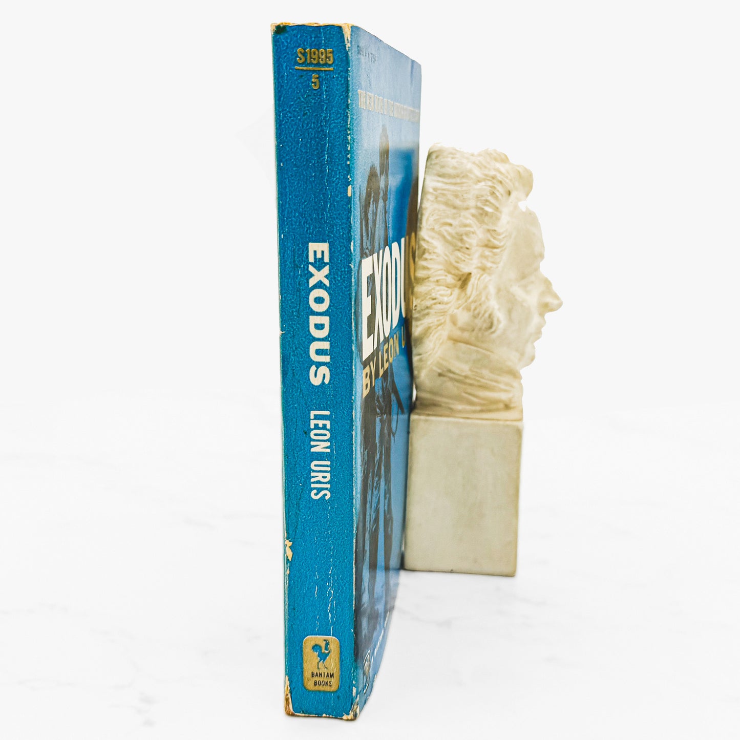 Exodus by Leon Uris [FIRST PAPERBACK EDITION] 1959 • Bantam