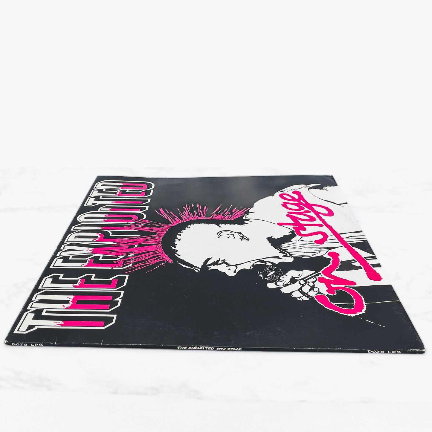 The Exploited - Live On Stage [VINYL LP] 1985 • U.K Reissue • Cartel / Castle