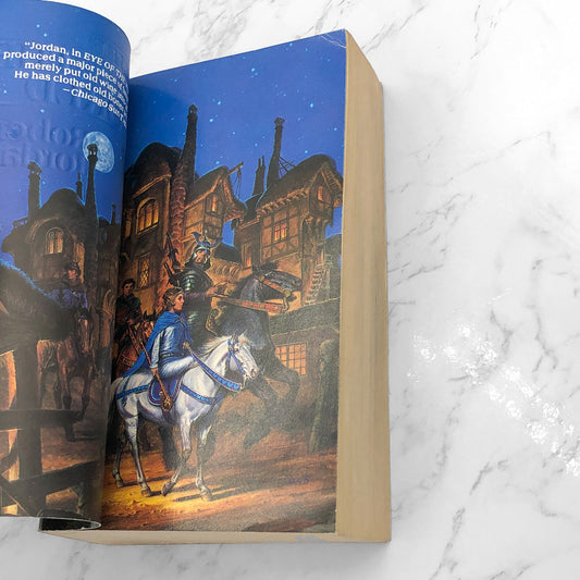 The Eye of the World by Robert Jordan [FIRST PAPERBACK PRINTING] 1990 • Wheel of Time #1