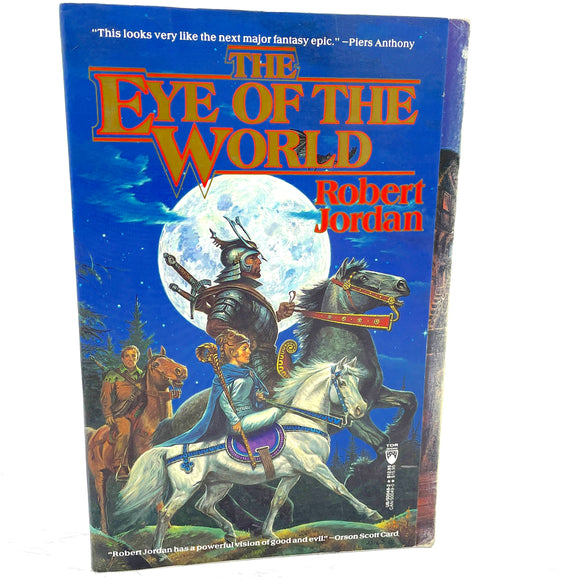 The Eye of the World by Robert Jordan [FIRST EDITION • FIRST PRINTING] 1990 • Trade Paperback • TOR • Wheel of Time #1