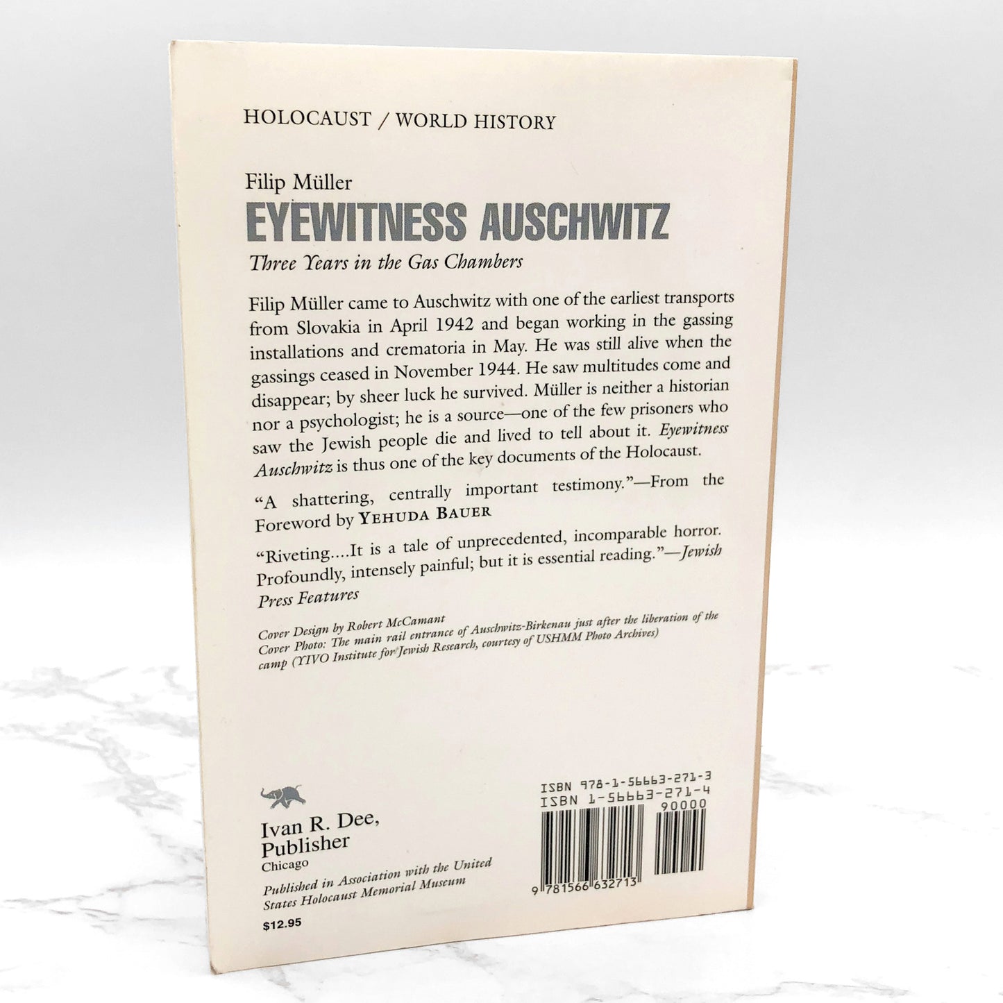 Eyewitness Auschwitz: Three Years in the Gas Chambers by Filip Müller [TRADE PAPERBACK] 1999
