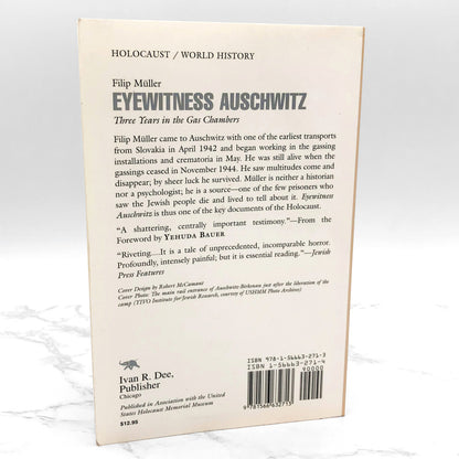 Eyewitness Auschwitz: Three Years in the Gas Chambers by Filip Müller [TRADE PAPERBACK] 1999