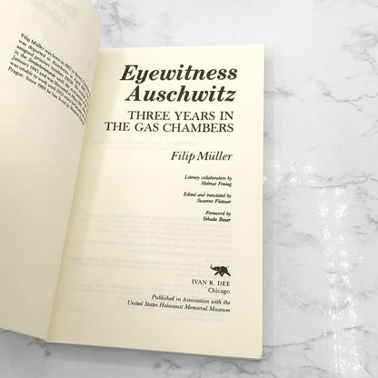 Eyewitness Auschwitz: Three Years in the Gas Chambers by Filip Müller [TRADE PAPERBACK] 1999