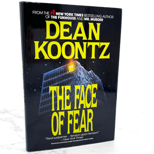 The Face of Fear by Dean Koontz [1985 HARDCOVER] BCE • Berkley