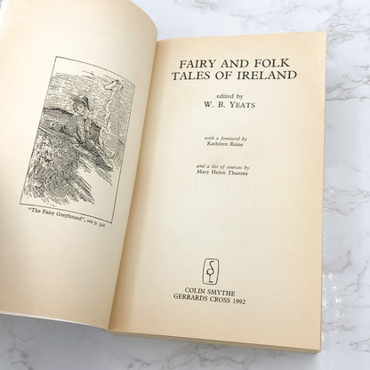 Fairy & Folk Tales of Ireland edited by W.B. Yeats [U.K. TRADE PAPERBACK] 1992 • Colin Smythe