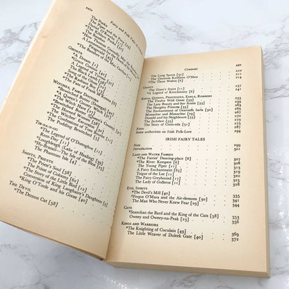 Fairy & Folk Tales of Ireland edited by W.B. Yeats [U.K. TRADE PAPERBACK] 1992 • Colin Smythe