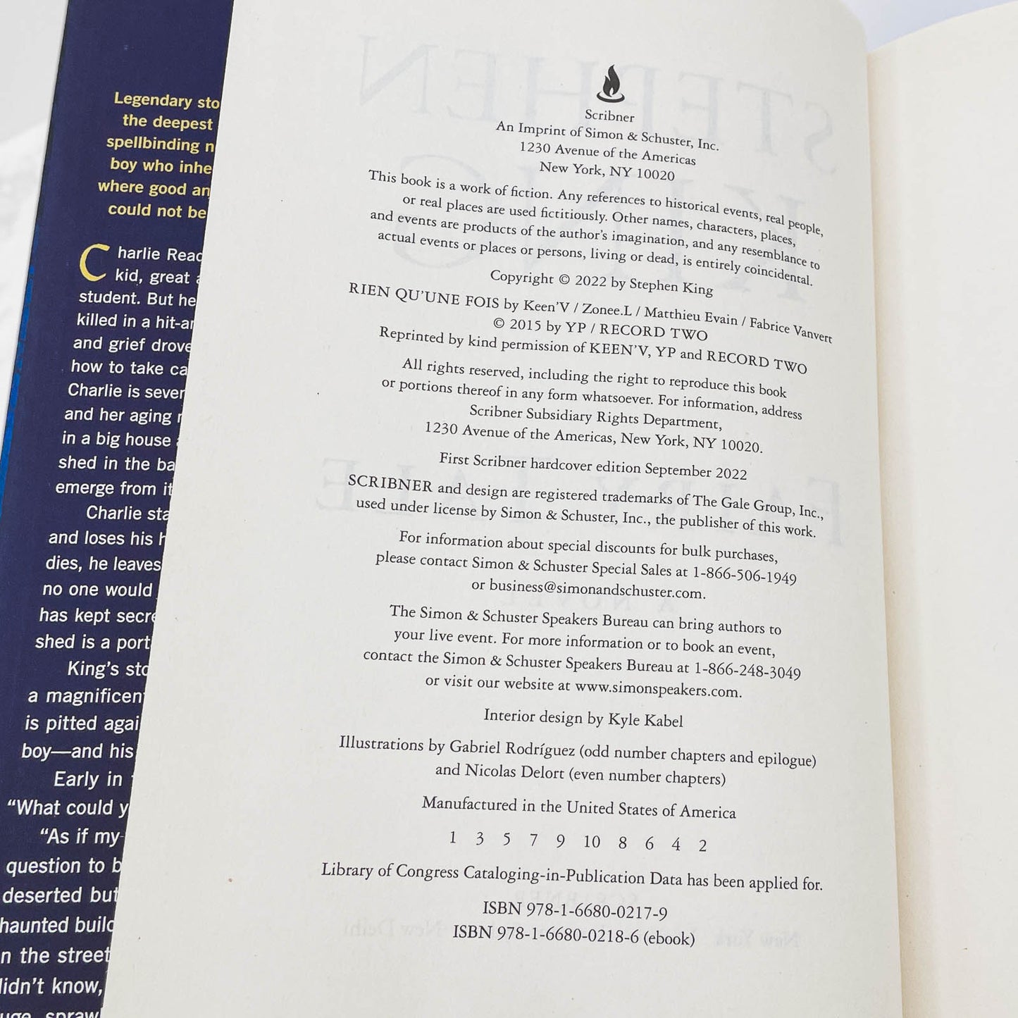 Fairy Tale by Stephen King [FIRST EDITION] 2022 • Scribner