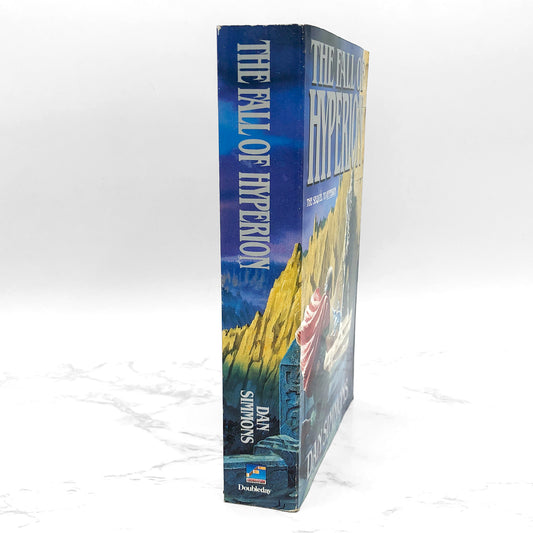 The Fall of Hyperion by Dan Simmons [FIRST EDITION PAPERBACK] 1990 • Hyperion #2