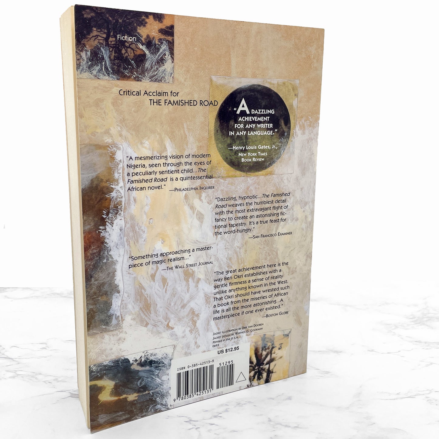 The Famished Road by Ben Okri [FIRST U.S. PAPERBACK EDITION] 1993 • Anchor Books