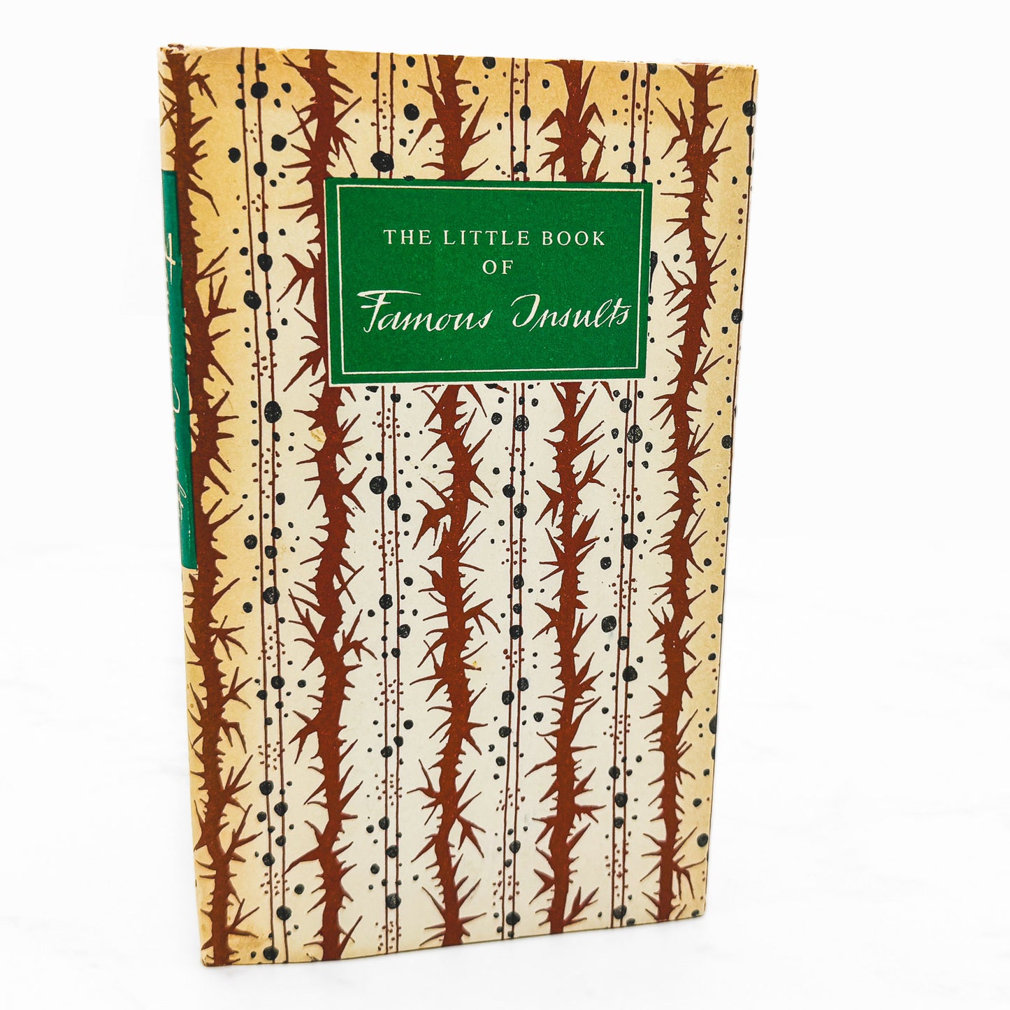 The Little Book of Famous Insults edited by Betty Jo Ramsey [FIRST EDITION] 1964 • Peter Pauper Press