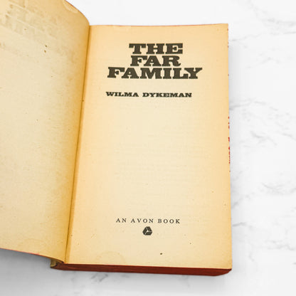 The Far Family by Wilma Dykeman [FIRST PAPERBACK PRINTING] 1967 • Avon *See Condition