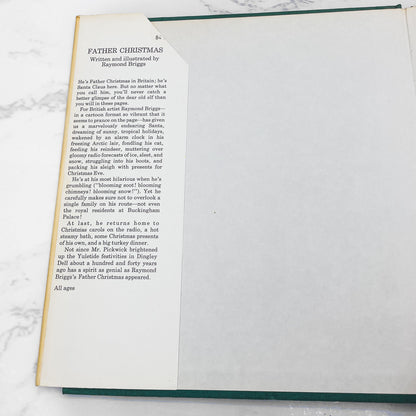 Father Christmas by Raymond Briggs [U.S. FIRST EDITION • FIRST PRINTING] 1973 • Coward McCann Geoghegan