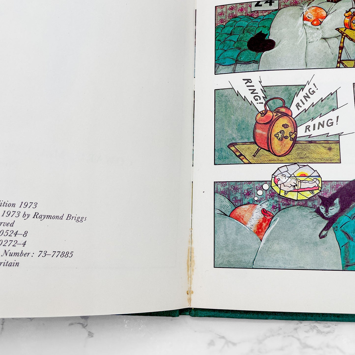 Father Christmas by Raymond Briggs [U.S. FIRST EDITION • FIRST PRINTING] 1973 • Coward McCann Geoghegan