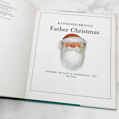 Father Christmas by Raymond Briggs [U.S. FIRST EDITION • FIRST PRINTING] 1973 • Coward McCann Geoghegan