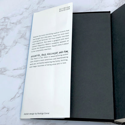 The Fault in Our Stars by John Green SIGNED! [FIRST EDITION • FIRST PRINTING] 2012 • Dutton