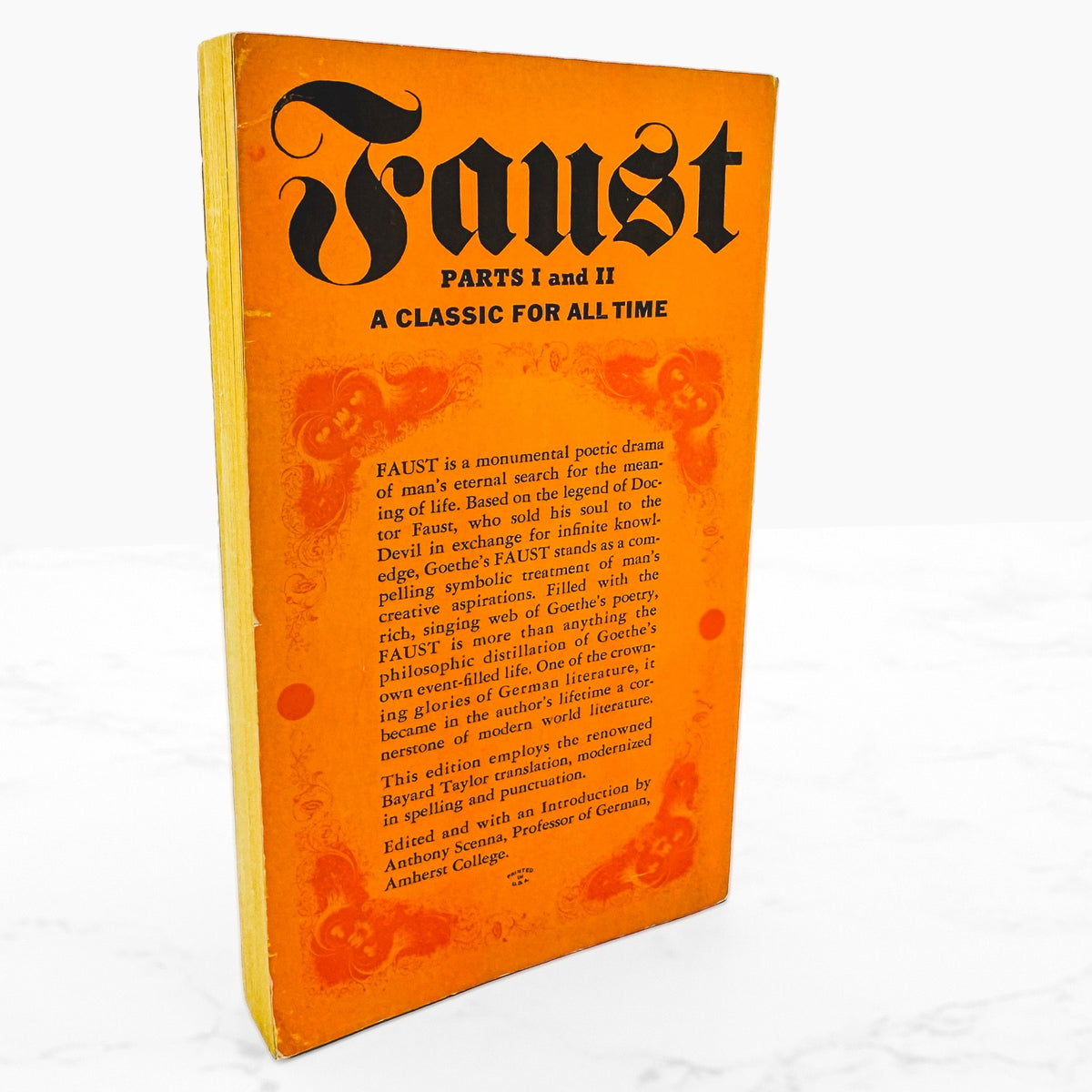 Faust: Parts I and II by Johann Wolfgang von Goethe [1964 PAPERBCK] • Washington Square