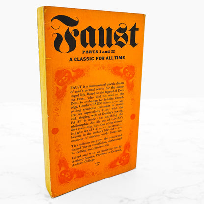 Faust: Parts I and II by Johann Wolfgang von Goethe [1964 PAPERBCK] • Washington Square