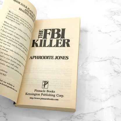 The FBI Killer by Aphrodite Jones [FIRST EDITION PAPERBACK] 1992 • Pinnacle True Crime