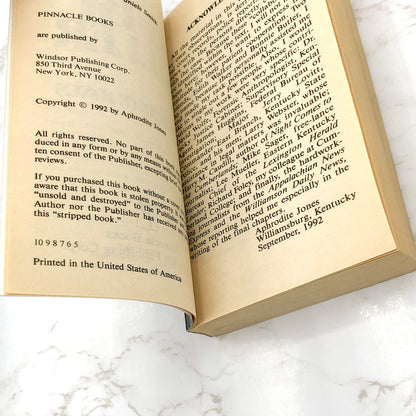 The FBI Killer by Aphrodite Jones [FIRST EDITION PAPERBACK] 1992 • Pinnacle True Crime