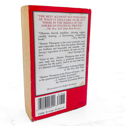 Fear and Loathing on the Campaign Trail '72 by Hunter S. Thompson [1983 PAPERBACK] *Condition