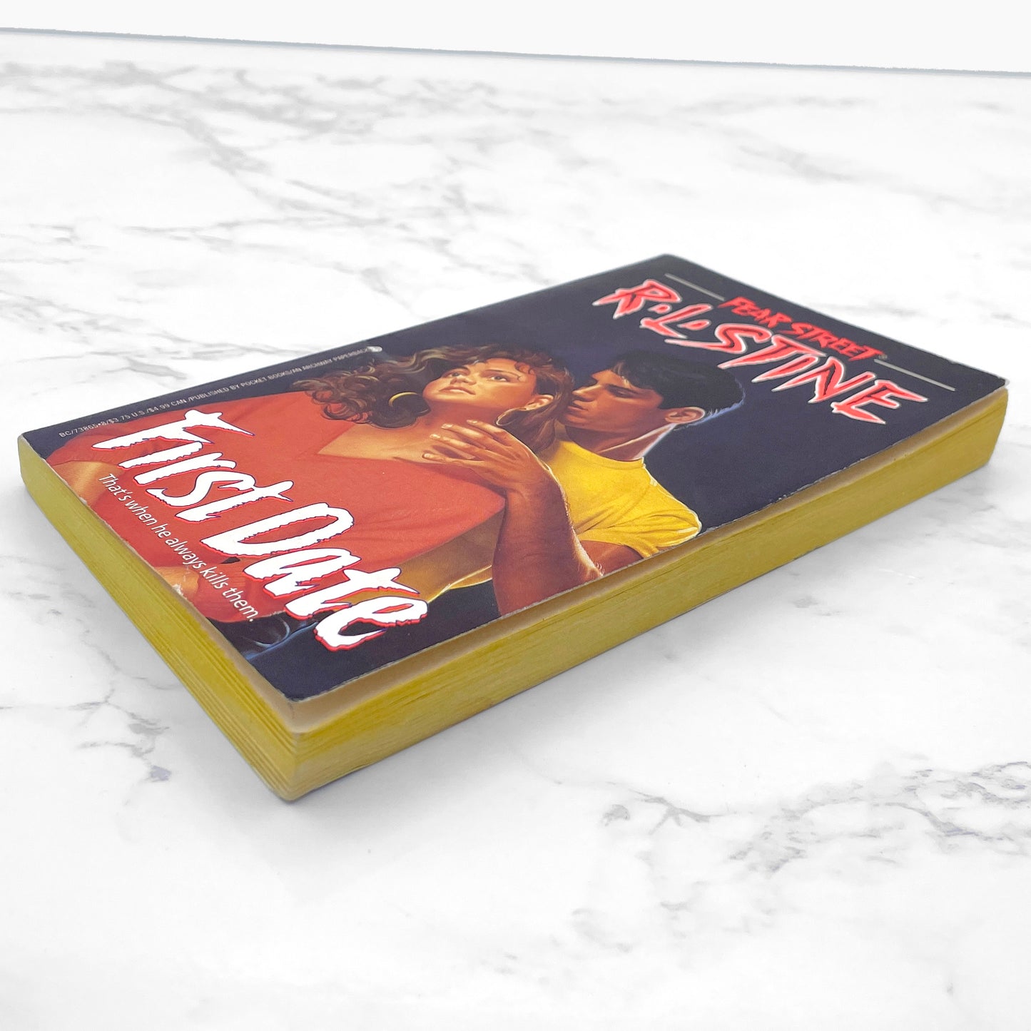 Fear Street #16: First Date by R.L. Stine [1992 PAPERBACK]