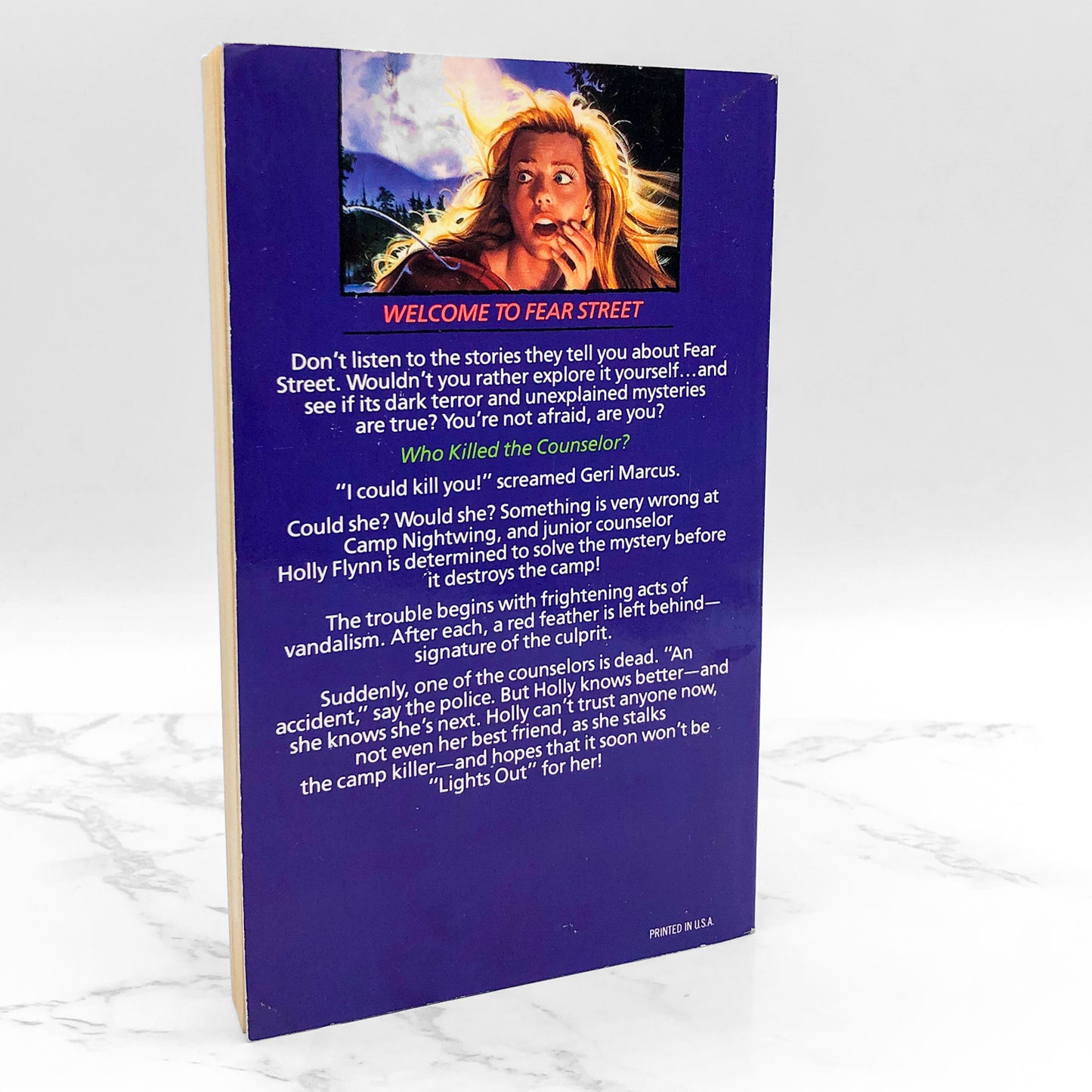 Fear Street #12: Lights Out by R.L. Stine [1991 PAPERBACK]