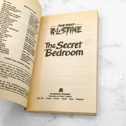 Fear Street #13: The Secret Bedroom by R.L. Stine [1991 PAPERBACK]