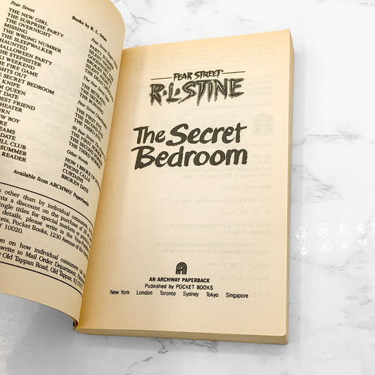 Fear Street #13: The Secret Bedroom by R.L. Stine [1991 PAPERBACK]