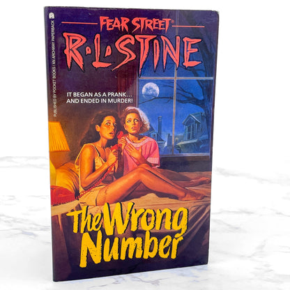 Fear Street #5: The Wrong Number by R.L. Stine [FIRST EDITION PAPERBACK] 1990 • Archway