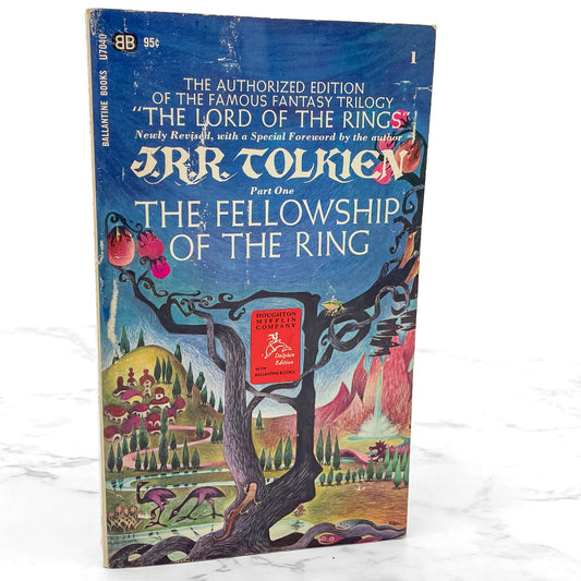 The Fellowship of the Ring by J.R.R. Tolkien [FIRST PAPERBACK EDITION] 1967 • 15th Printing • Ballantine Books