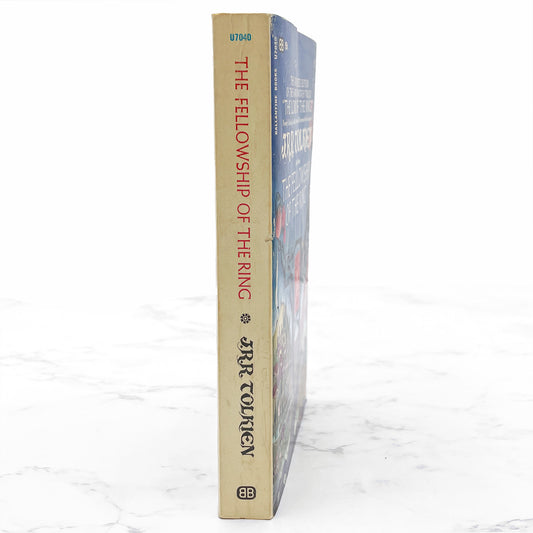 The Fellowship of the Ring by J.R.R. Tolkien [FIRST PAPERBACK EDITION] 1967 • 15th Printing • Ballantine Books