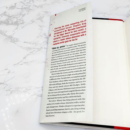 Finders Keepers by Stephen King [FIRST EDITION • FIRST PRINTING] 2015 • Scribner • Bill Hodges #2