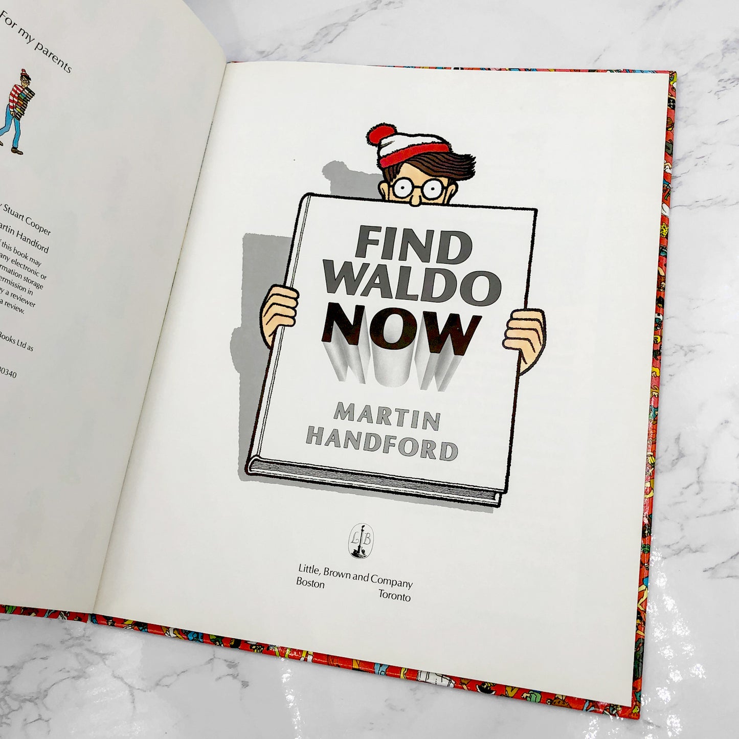 Find Waldo Now by Martin Handford [FIRST EDITION] 1988 • Little Brown & Co.