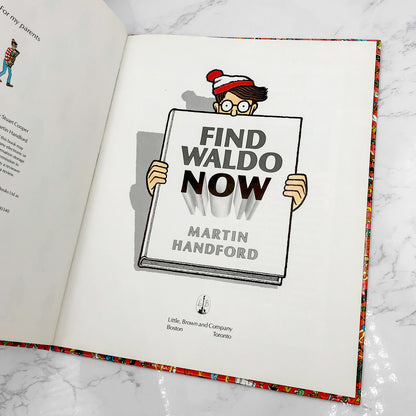 Find Waldo Now by Martin Handford [FIRST EDITION] 1988 • Little Brown & Co.