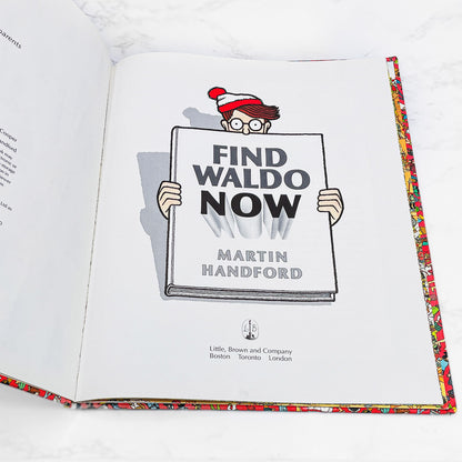 Find Waldo Now by Martin Handford [FIRST EDITION] 1988 • Little Brown & Co.