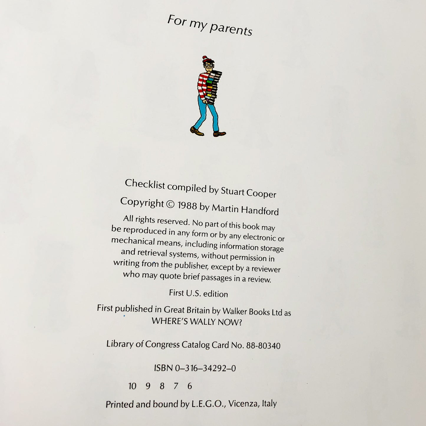 Find Waldo Now by Martin Handford [FIRST EDITION] 1988 • Little Brown & Co.