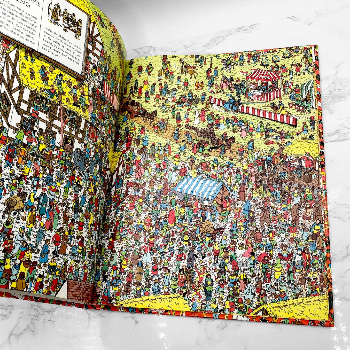 Find Waldo Now by Martin Handford [FIRST EDITION] 1988 • Little Brown & Co.