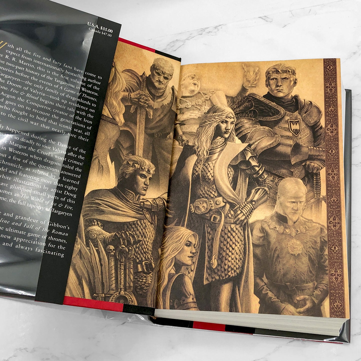 Fire & Blood by George R.R. Martin [FIRST EDITION • FIRST PRINTING] 2018 • Bantam