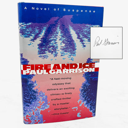 Fire and Ice by Paul Garrison SIGNED! [FIRST EDITION • FIRST PRINTING] 1998 • Avon