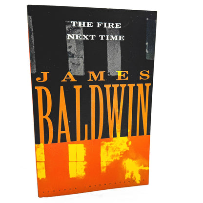 The Fire Next Time by James Baldwin [TRADE PAPERBACK] 1993 • Vintage International