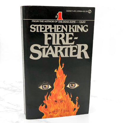 Firestarter by Stephen King [FIRST PAPERBACK EDITION] 1981 • Signet