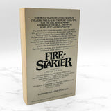Firestarter by Stephen King [FIRST PAPERBACK EDITION] 1981 • Signet