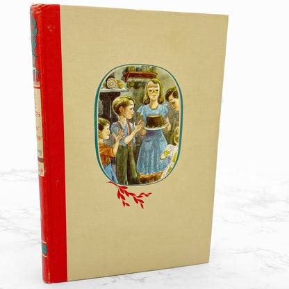 Five Little Peppers & How They Grew by Margaret Sidney w. color illustrations by William Sharp [ANTIQUE ILLUSTRATED HARDCOVER] 1948 • Grosset & Dunlap