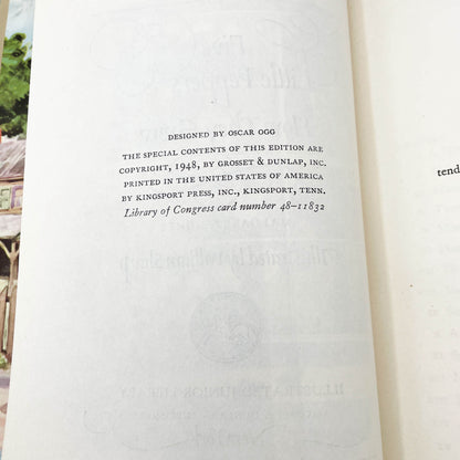 Five Little Peppers & How They Grew by Margaret Sidney w. color illustrations by William Sharp [ANTIQUE ILLUSTRATED HARDCOVER] 1948 • Grosset & Dunlap