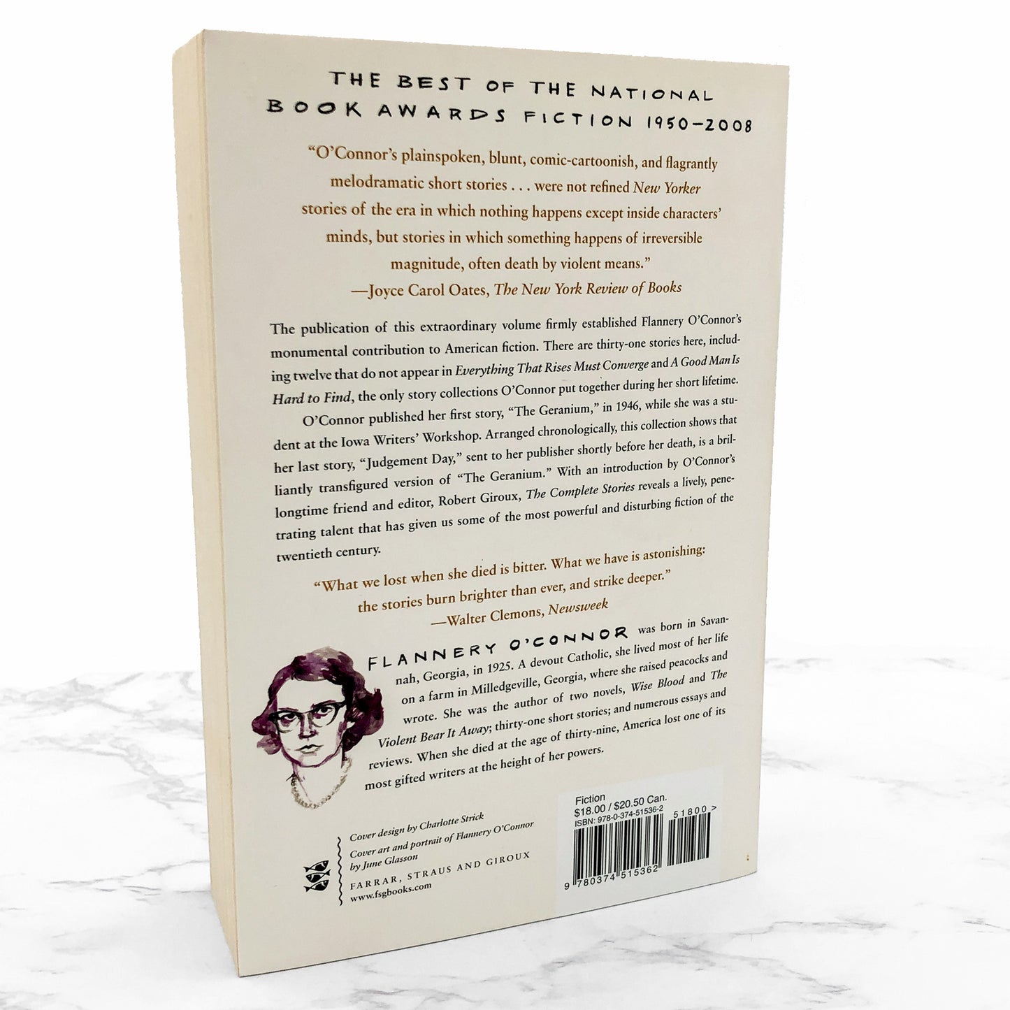 The Complete Stories of Flannery O'Connor [TRADE PAPERBACK RE-PRINT] 2010 • FSG