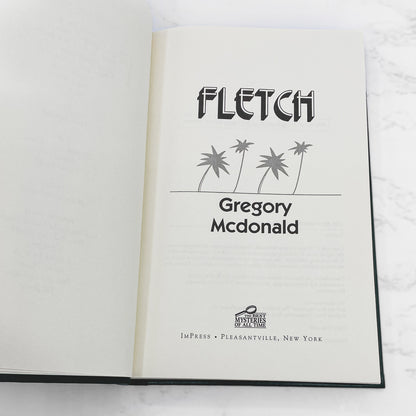 Fletch by Gregory McDonald [COLLECTOR'S EDITION HARDCOVER] 2009 • ImPress Best Mysteries of All Time