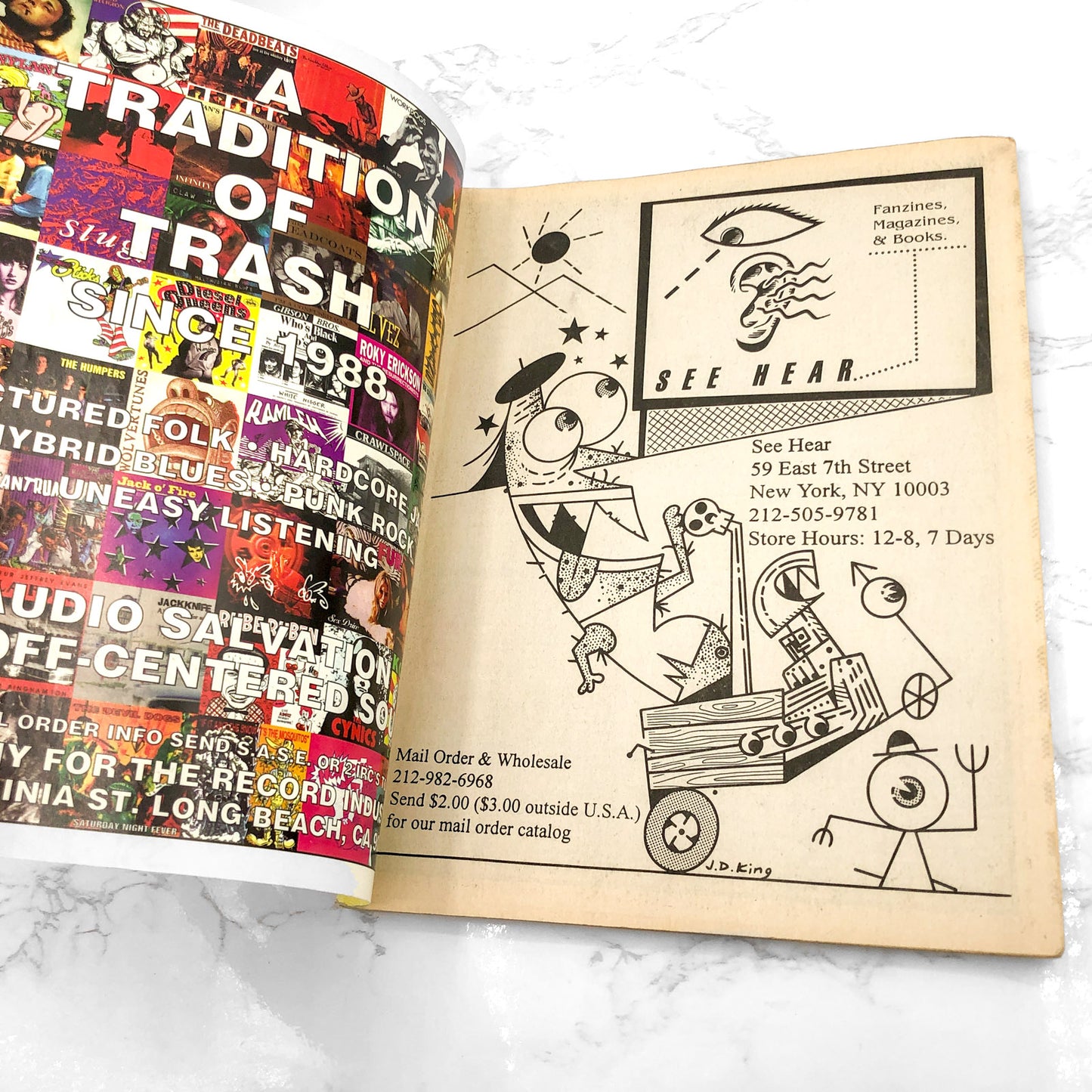 FLIPSIDE Magazine [ISSUE #94 • FEB. 1995 ] • Alt / Punk Zine • N.Y. Loose + Cake / Cub / Unwritten Law / They Might Be Giants